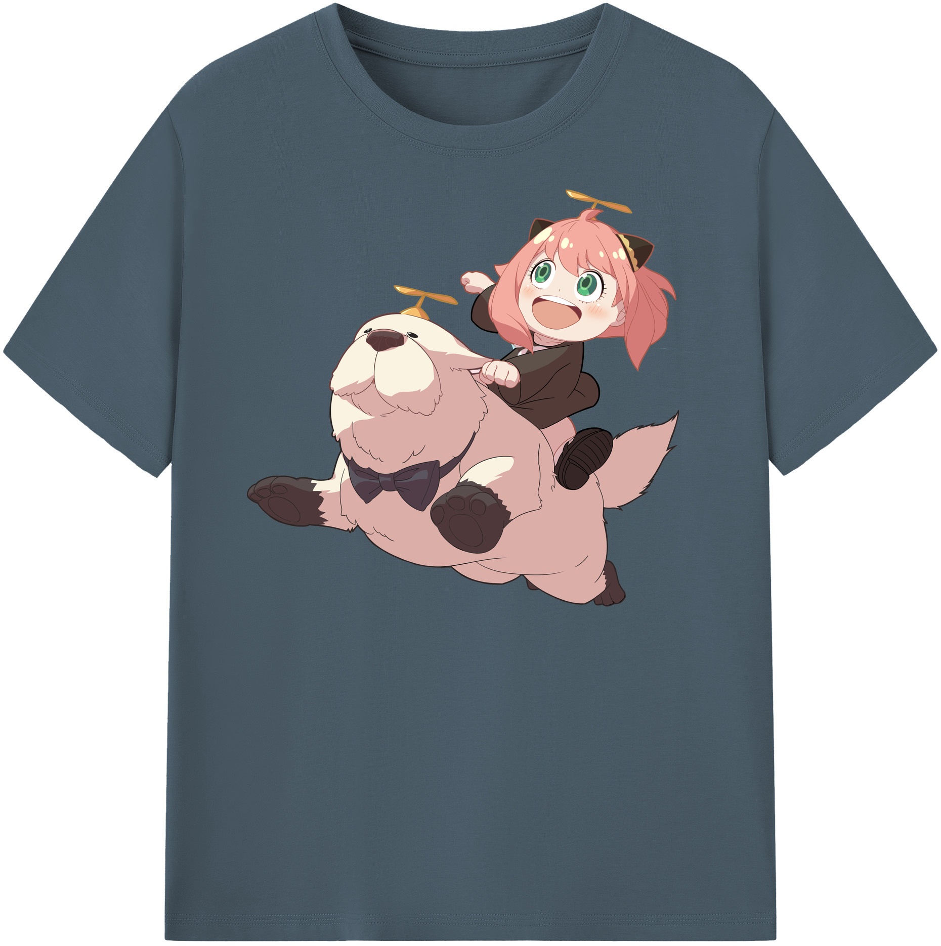 （画像用） SPY×FAMILY间谍家家酒 綿100％半袖Tシャツ（フロントプリント）